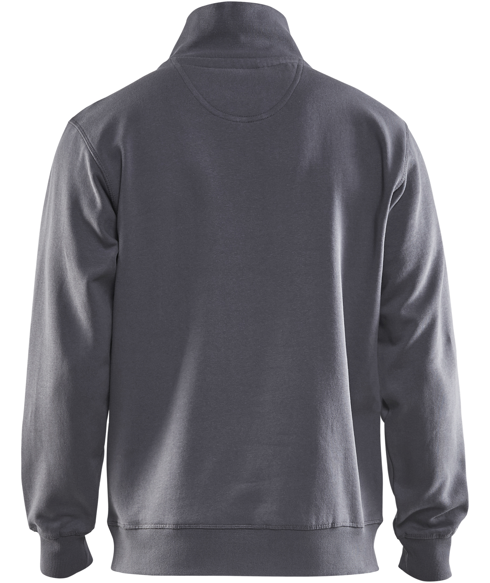 Bl&aring;kl&auml;der half zip collegegenser, Gr&aring;, large image number 1