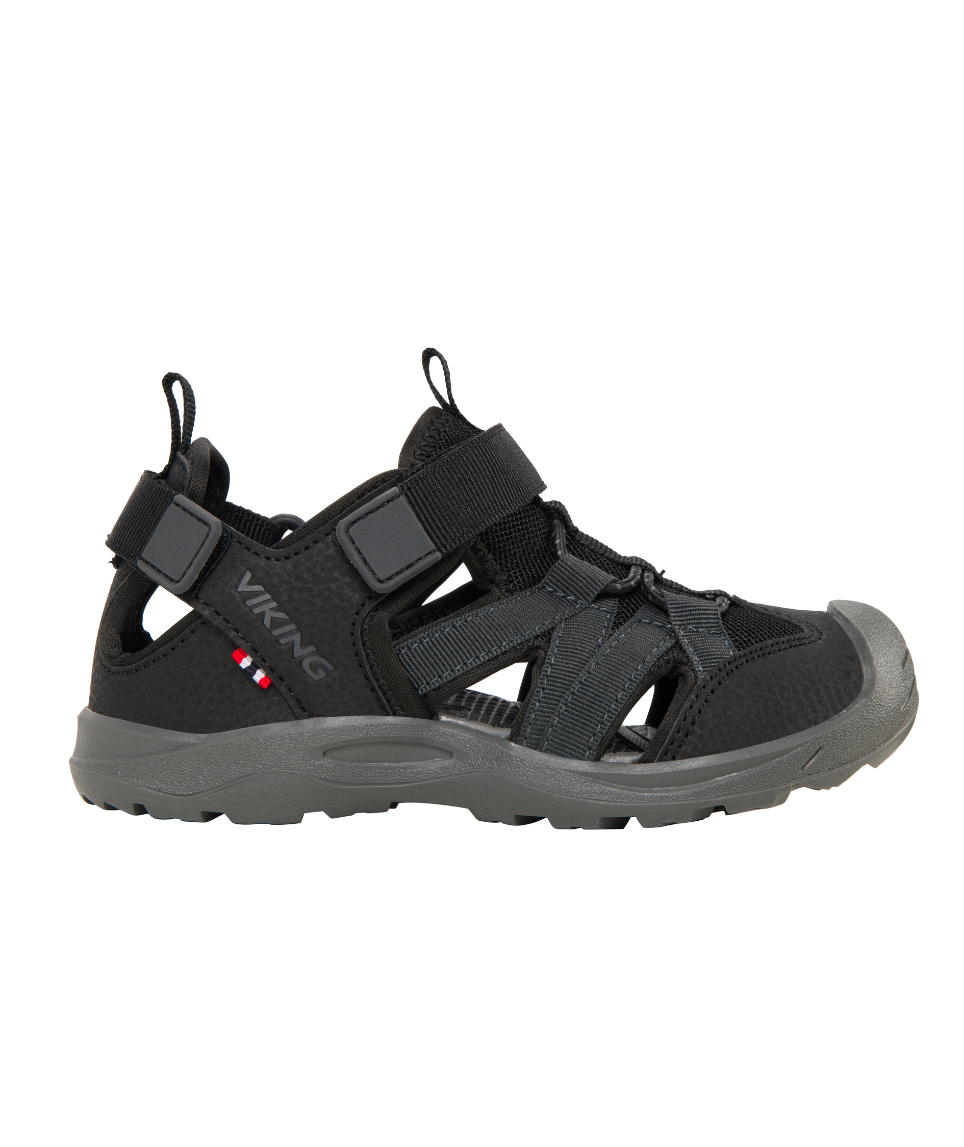 Viking Adventure 2V sandaler til barn, Black/Charcoal, large image number 0