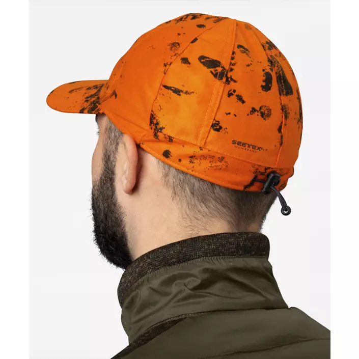 Seeland Avail Camo cap, InVis Orange Blaze, large image number 1