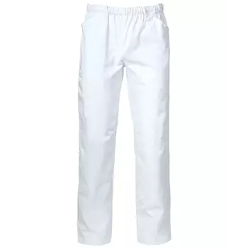 Smila Workwear Kaj  trousers with short leg length, White
