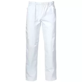 Smila Workwear Kaj  bukser med kort benlængde, Hvid