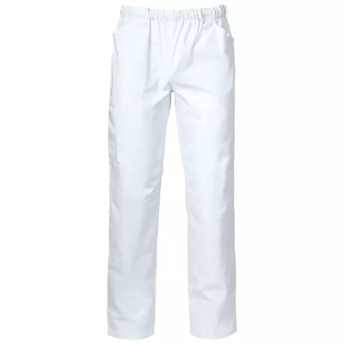 Smila Workwear Kaj  bukser med kort benlængde, Hvid, large image number 0
