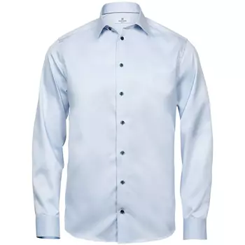 Tee Jays Luxury Comfort fit shirt, Light blue/blue