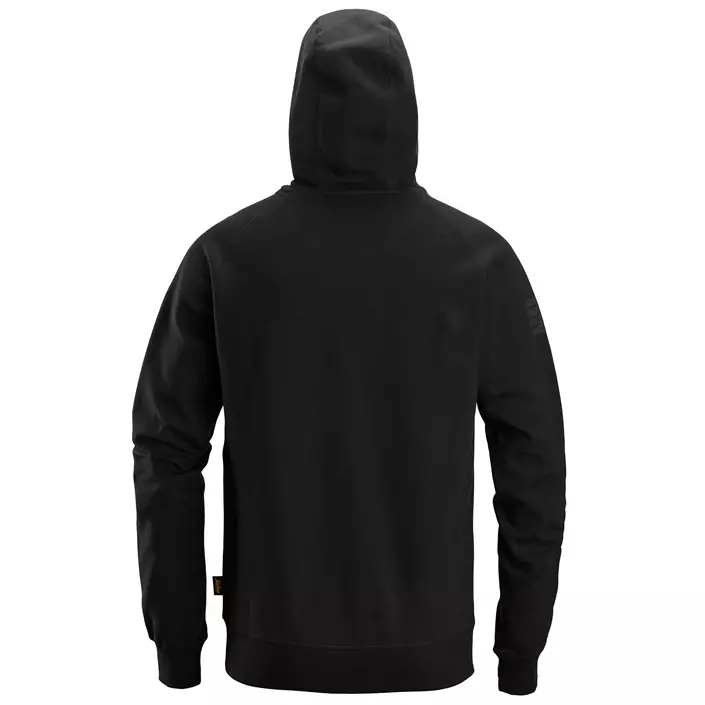 Snickers logo hoodie 2894, Black, large image number 2