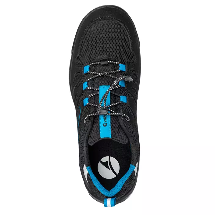 Albatros Fastpack low safety shoes S1PL 11 cm wide, Black/Blue, large image number 2