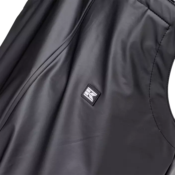 Kramp Protect regnhängselbyxa, Svart, large image number 4