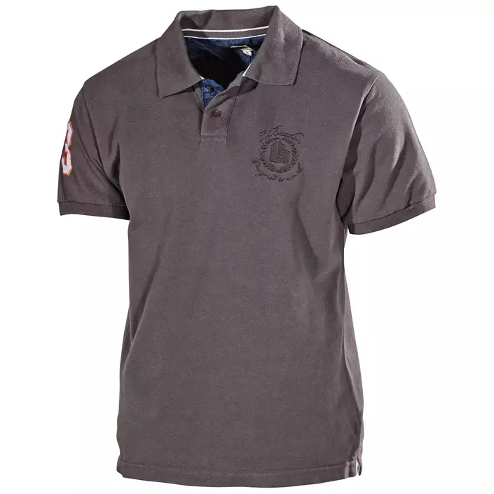 L.Brador polo shirt 678B, Grey, large image number 0