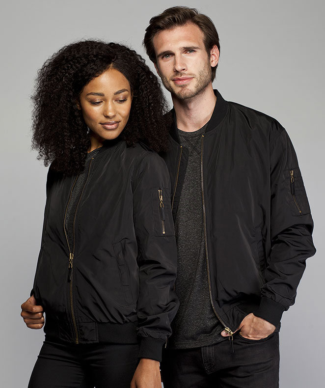 IK bomberjacka, Svart, large image number 3