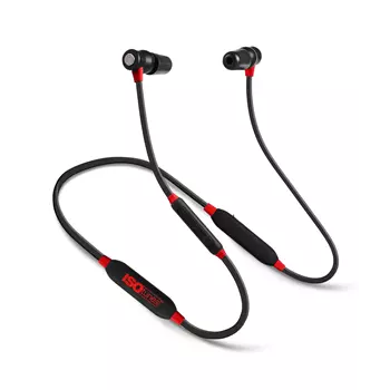 ISOtunes Xtra 2.0 Bluetooth-Kopfhörer mit Hörschutz, Rot/Schwarz