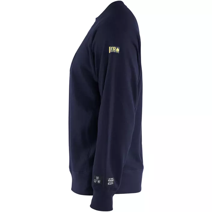 Blåkläder FR sweatshirt, Marineblå, large image number 4