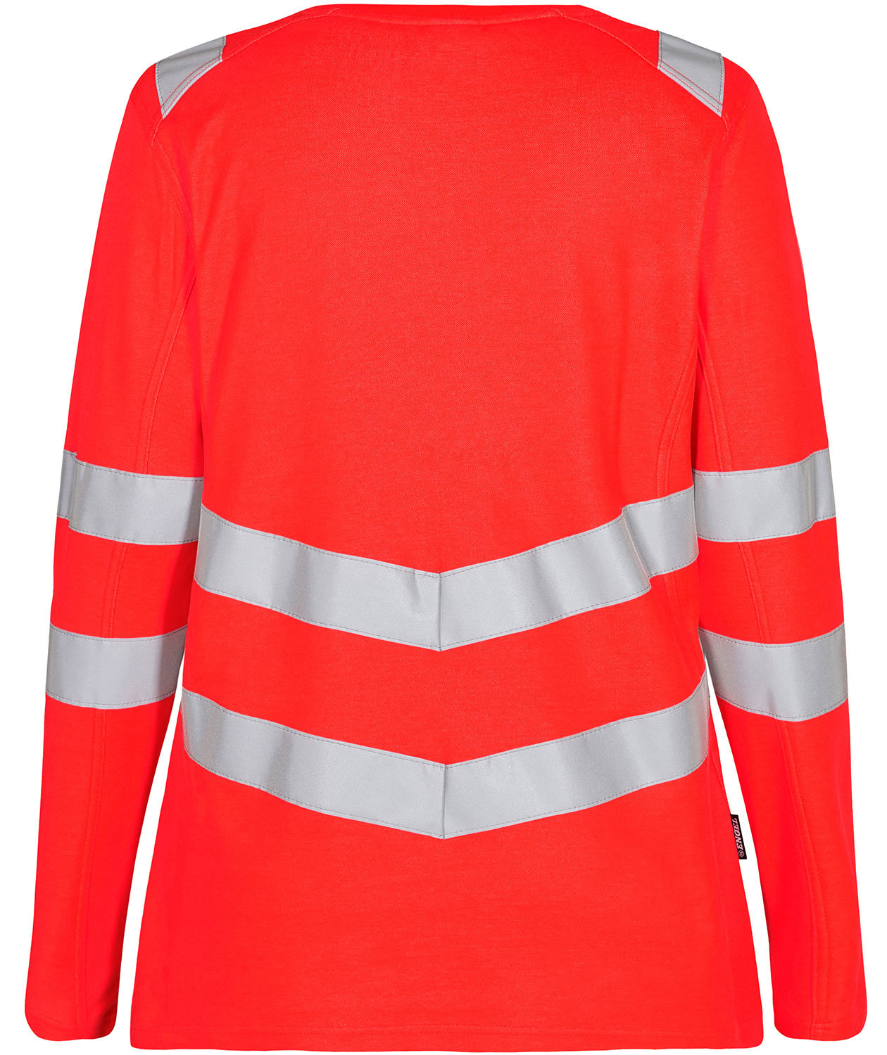 Engel Safety women's long-sleeved T-shirt, Hi-Vis Red