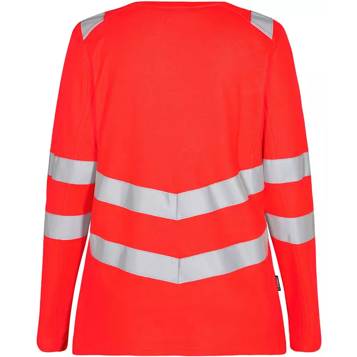 Engel Safety långärmad T-shirt dam, Varsel Röd, large image number 1