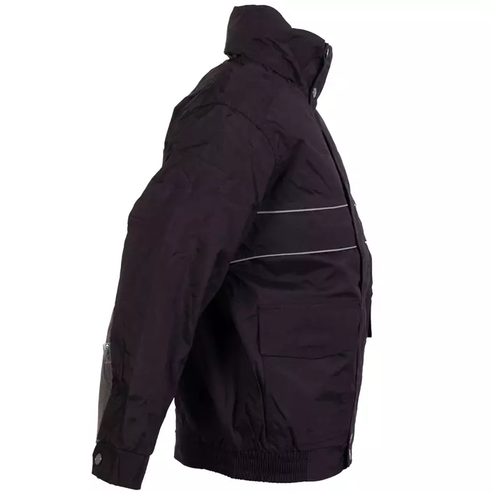 Beckum pilot jacket, Black, large image number 3