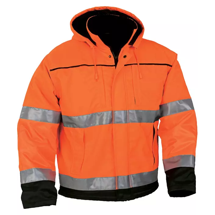 Top Swede winter jacket 5816, Hi-Vis Orange/Navy, large image number 0