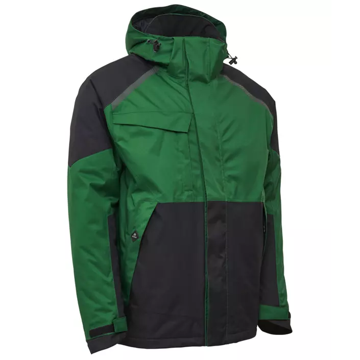 Elka Working Xtreme winter jacket full stretch, Green/Black, large image number 0