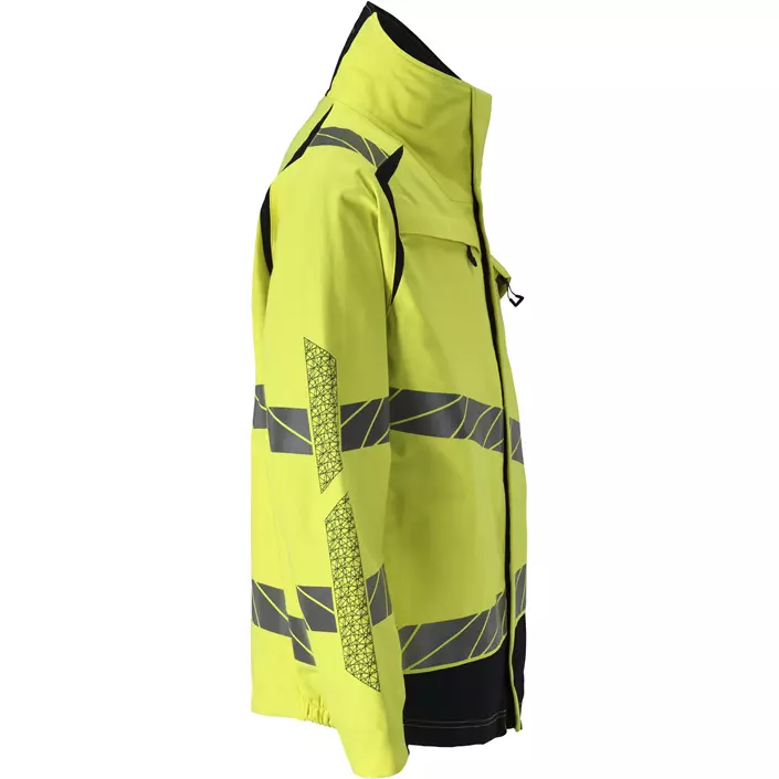 Mascot Accelerate Multisafe jakke, Hi-Vis Gul/Mørk Marine, large image number 2