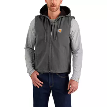Carhartt Washed Duck Knoxville Weste, Gravel
