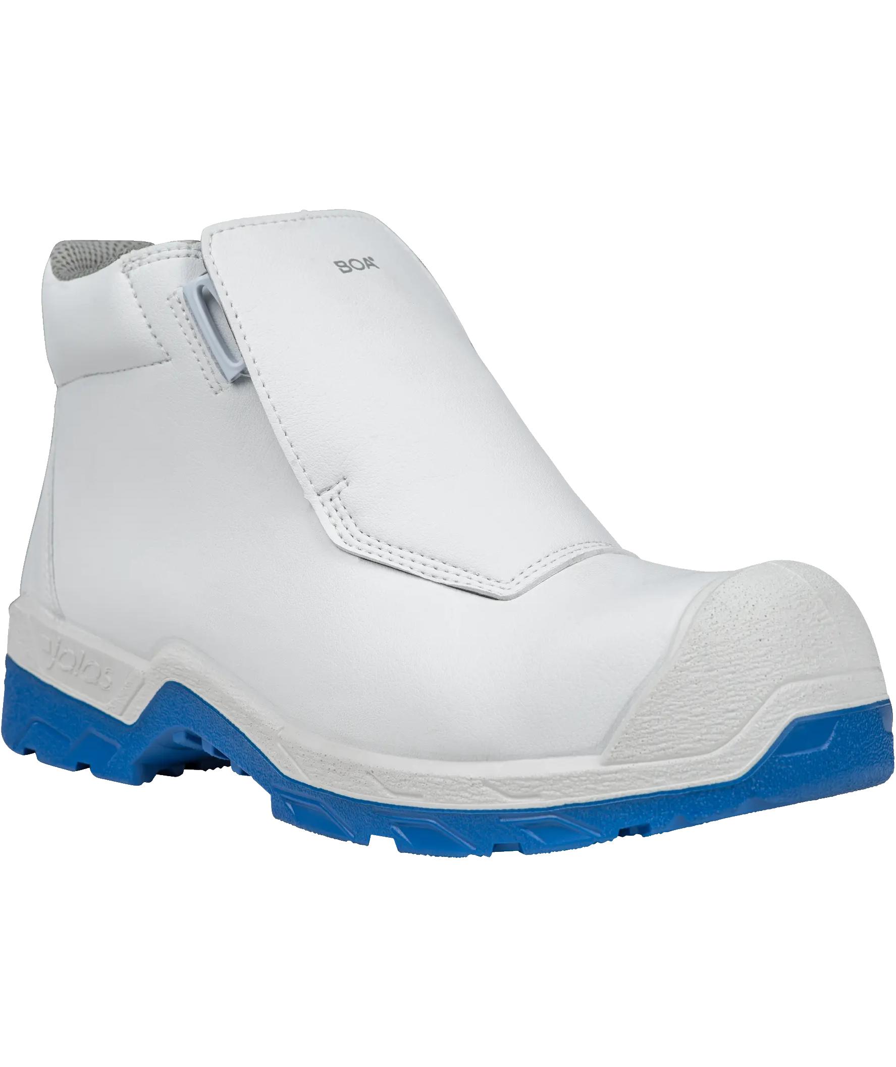 Jalas 1410 clean safety shoes S2, White/Blue