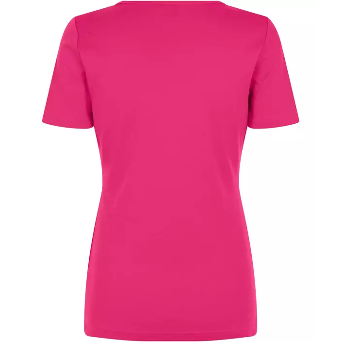ID Interlock dame T-shirt, Pink, large image number 1