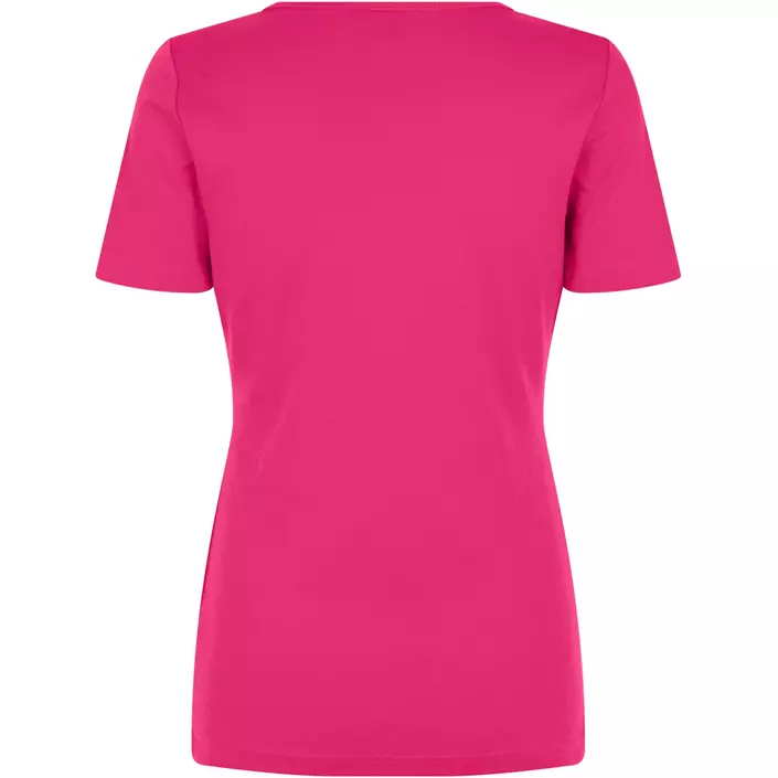 ID Interlock dame T-shirt, Pink, large image number 1
