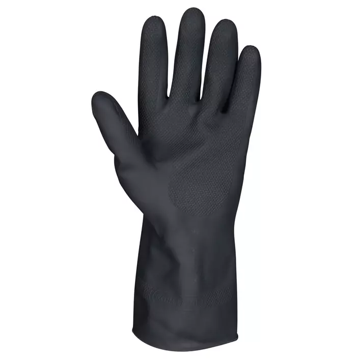 OX-ON Cemical Comfort 6300 chemical protective gloves, Black, large image number 1