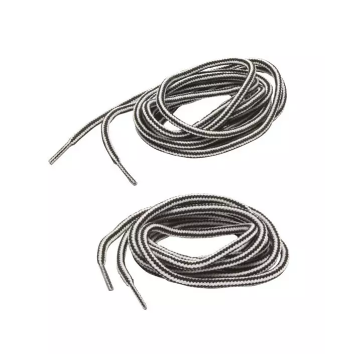 HKSDK round laces, White/Black, White/Black, large image number 0
