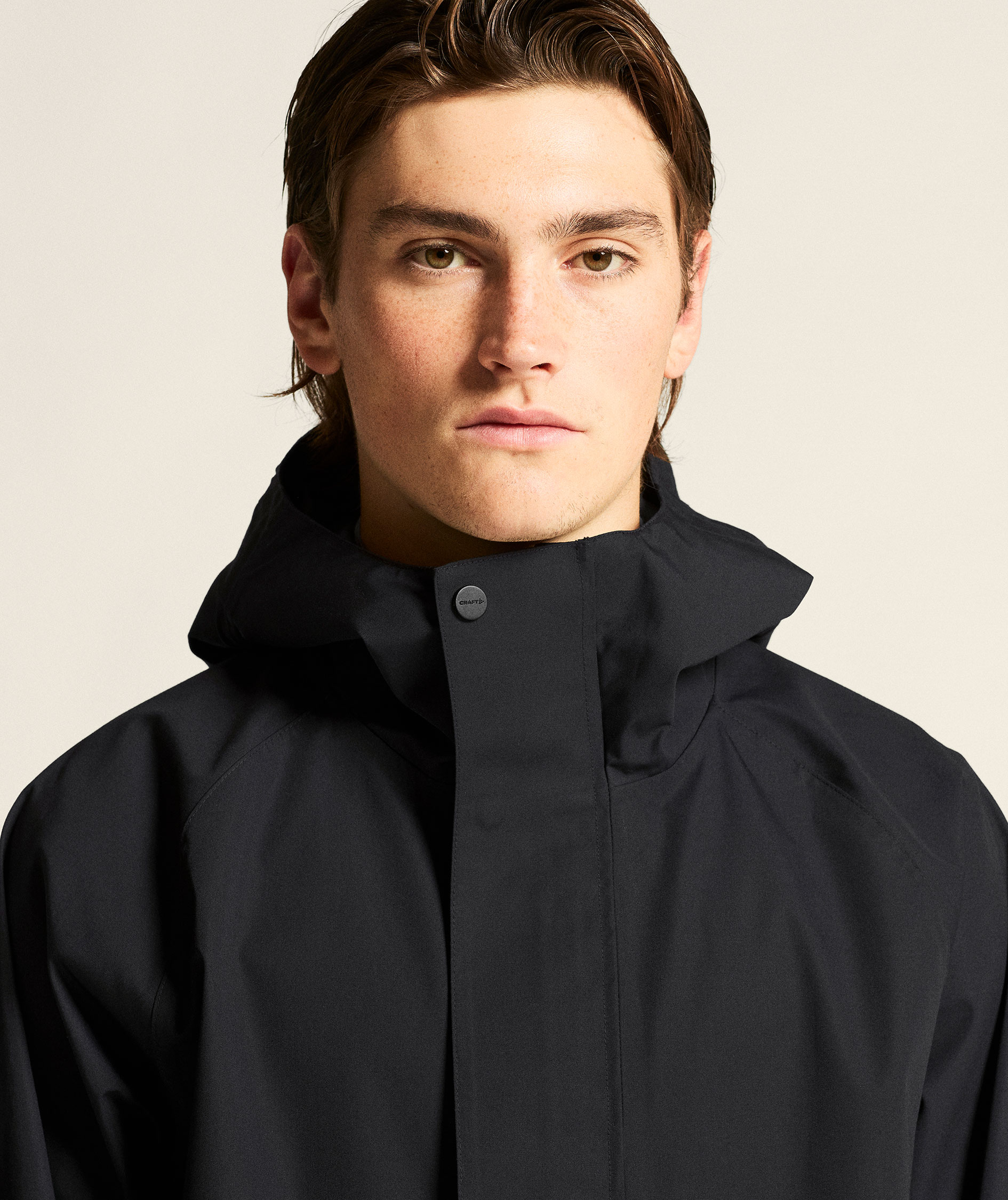 Craft Urban Parka Shelljacke, Black, large image number 5