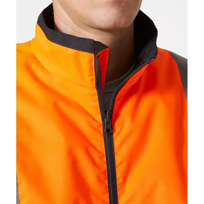 Helly Hansen UC-ME insulator jakke, Hi-vis Orange/Ebony, large image number 4