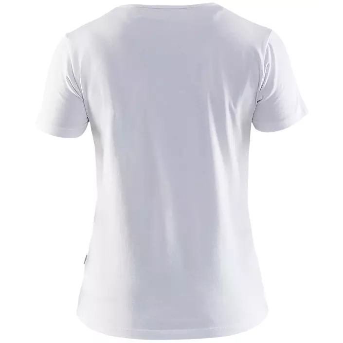 Blåkläder dame T-skjorte, Hvit, large image number 1