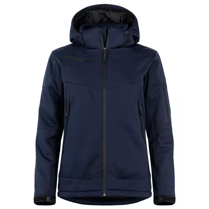 Clique Grayland women's softshell jacket, Dark navy, large image number 0