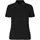 ID økologisk dame polo T-shirt, Sort, Sort, swatch