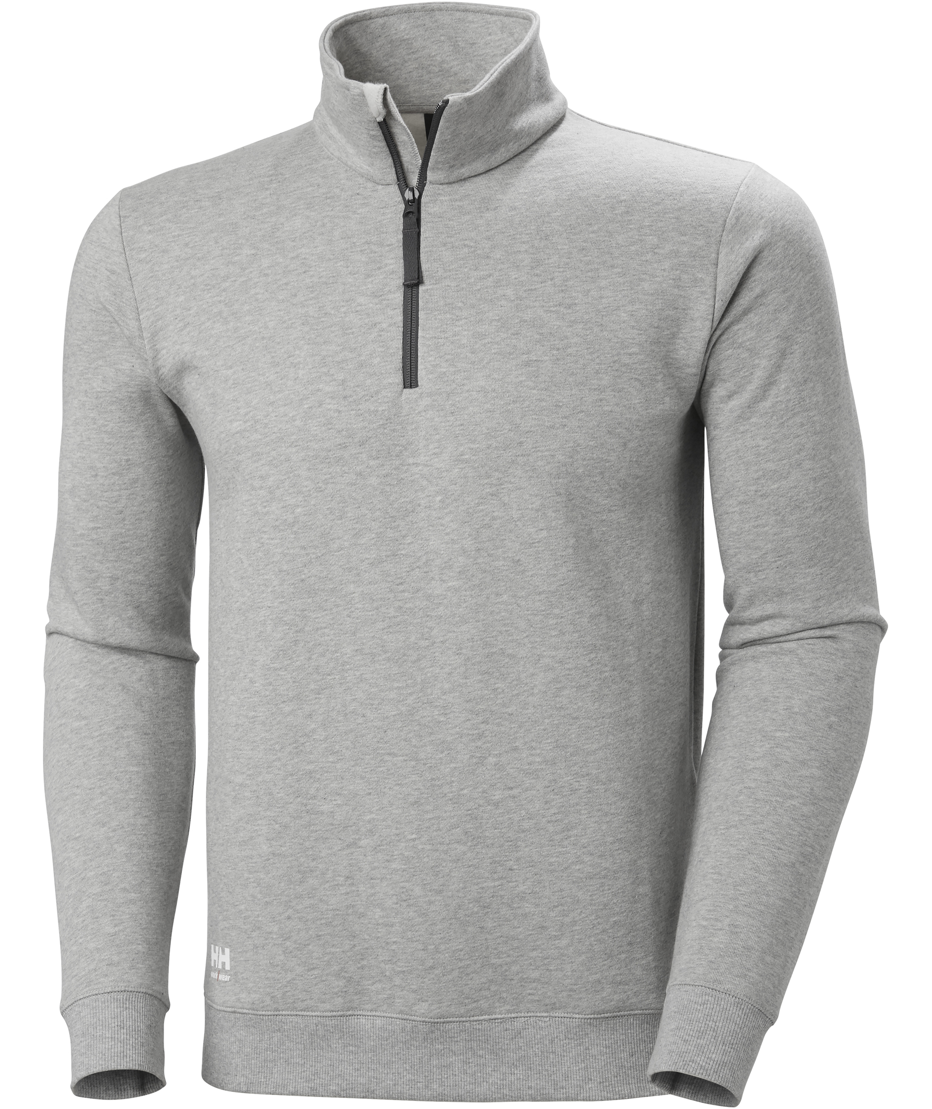 Helly Hansen Classic half zip sweatshirt, Grey melange