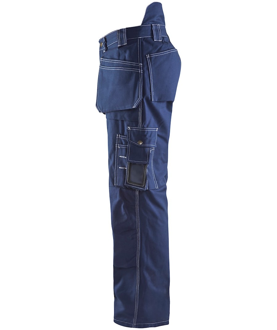 Bl&aring;kl&auml;der h&aring;ndv&aelig;rker vinterbukser, Marine, large image number 3