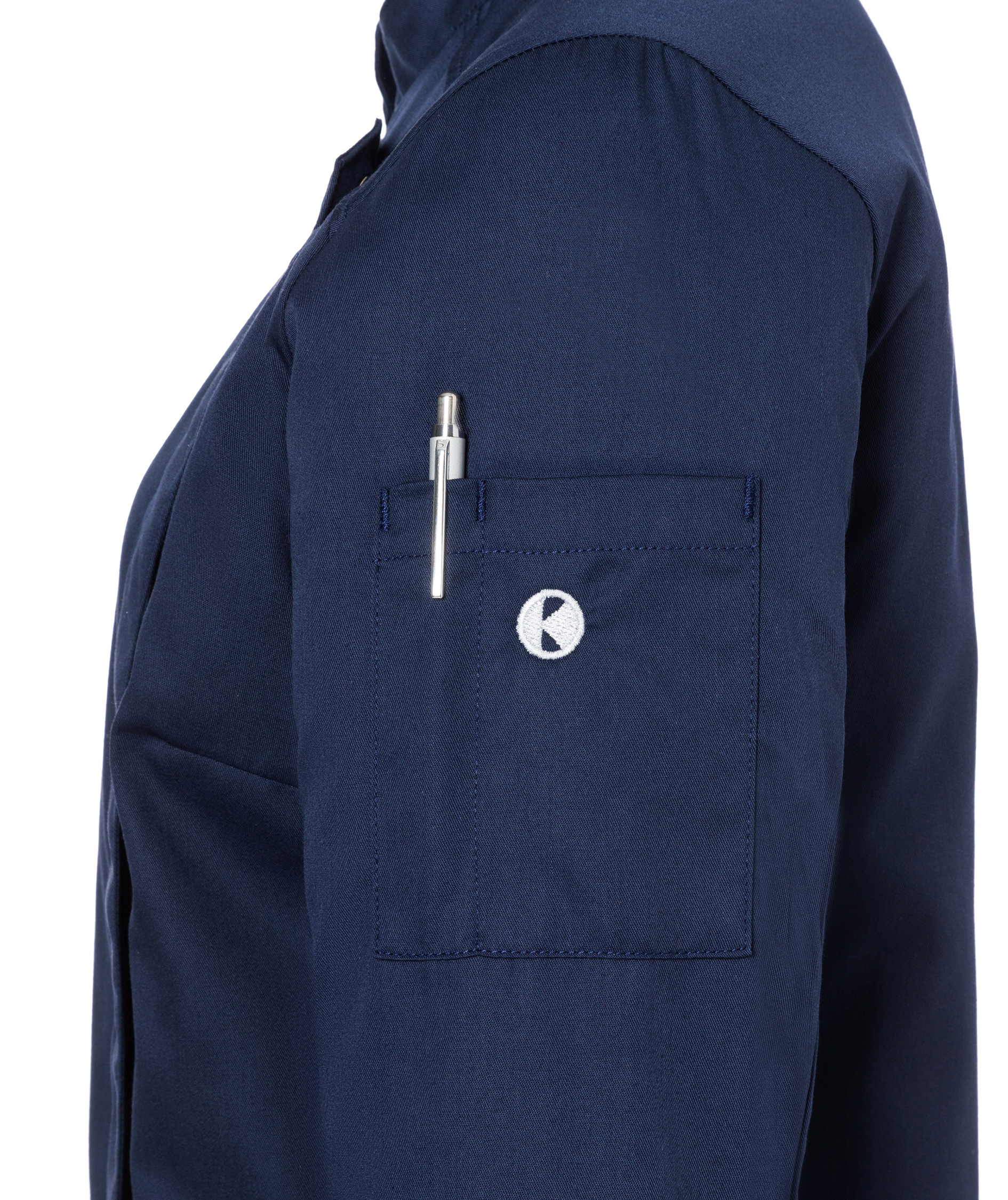 Karlowsky Naomi kockjacka dam, Navy, large image number 6