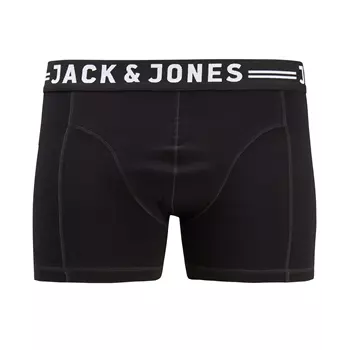 Jack & Jones JACSENSE Plus Size 3er Pack Boxershorts, Schwarz