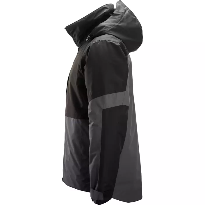 Snickers AllroundWork Winterjacke, Steel Grey/Black, large image number 3