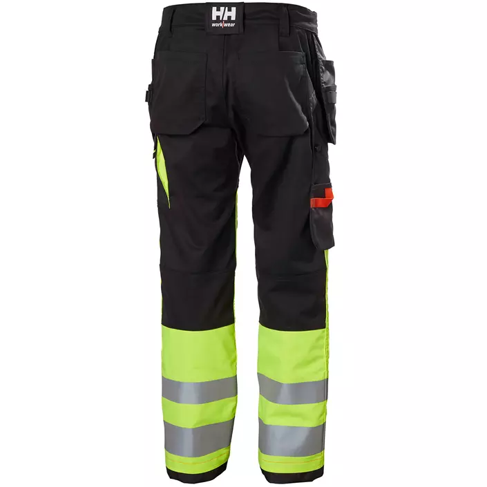 Helly Hansen Alna 2.0 craftsman trousers, Hi-vis yellow/charcoal, large image number 2