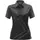 Stormtech women’s reflective polo T-shirt, Granite, Granite, swatch