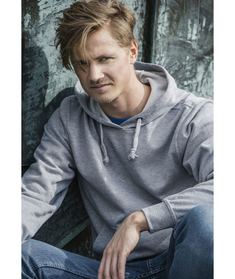 Clique Basic hoodie, Grey Melange