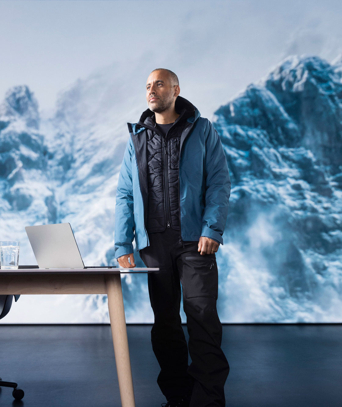 Matterhorn Moro shell jacket, Bright Blue, large image number 1