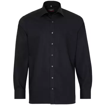 Eterna Uni Modern fit Poplin shirt, Black
