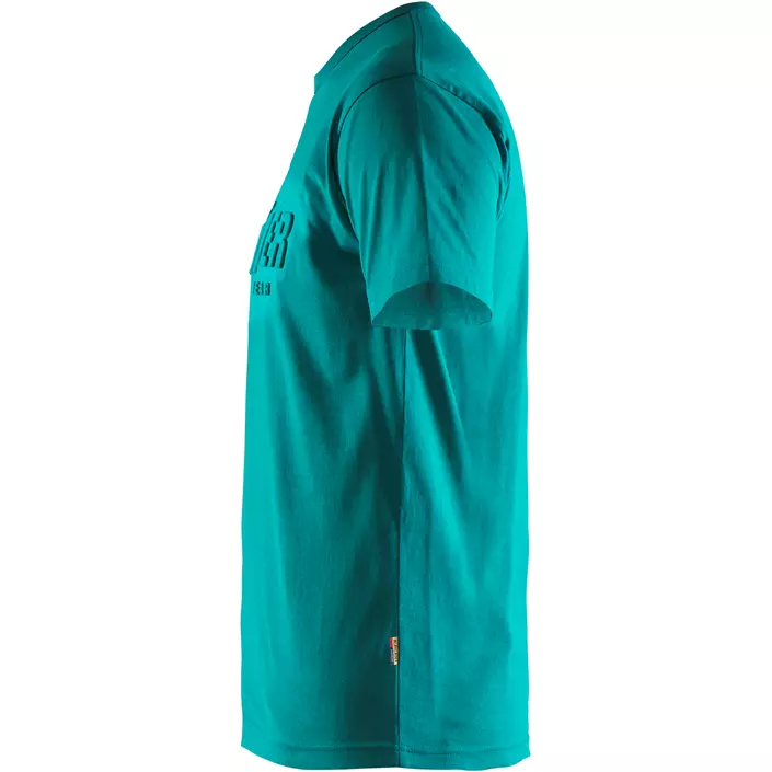 Blåkläder T-shirt, Blågrön, large image number 4