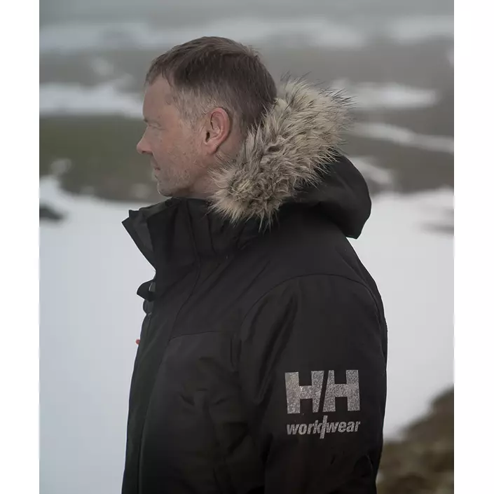 Helly Hansen Bifrost vinter parkajakke, Sort, large image number 5