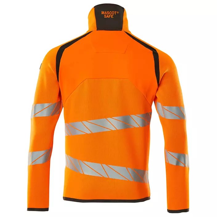 Mascot Accelerate Safe stickad tröja, Varsel Orange/Mørk antracit, large image number 1