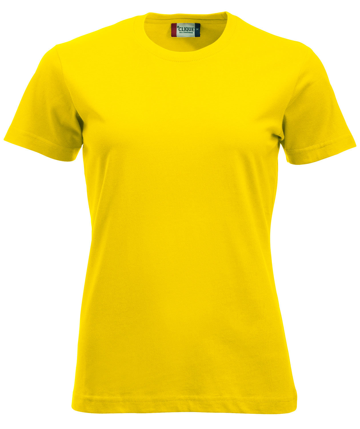 Clique New Classic women's T-shirt, Lemon Yellow