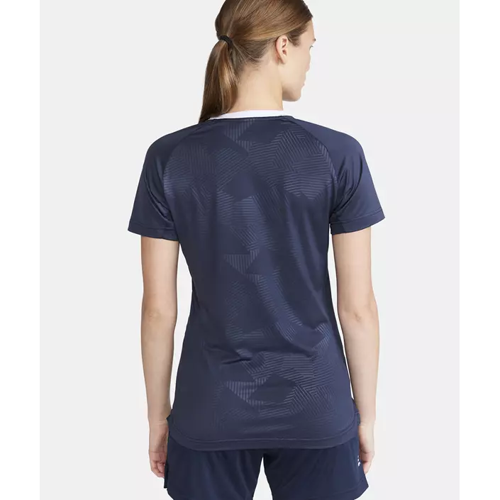 Craft Premier Solid Jersey dame T-shirt, Navy, large image number 6