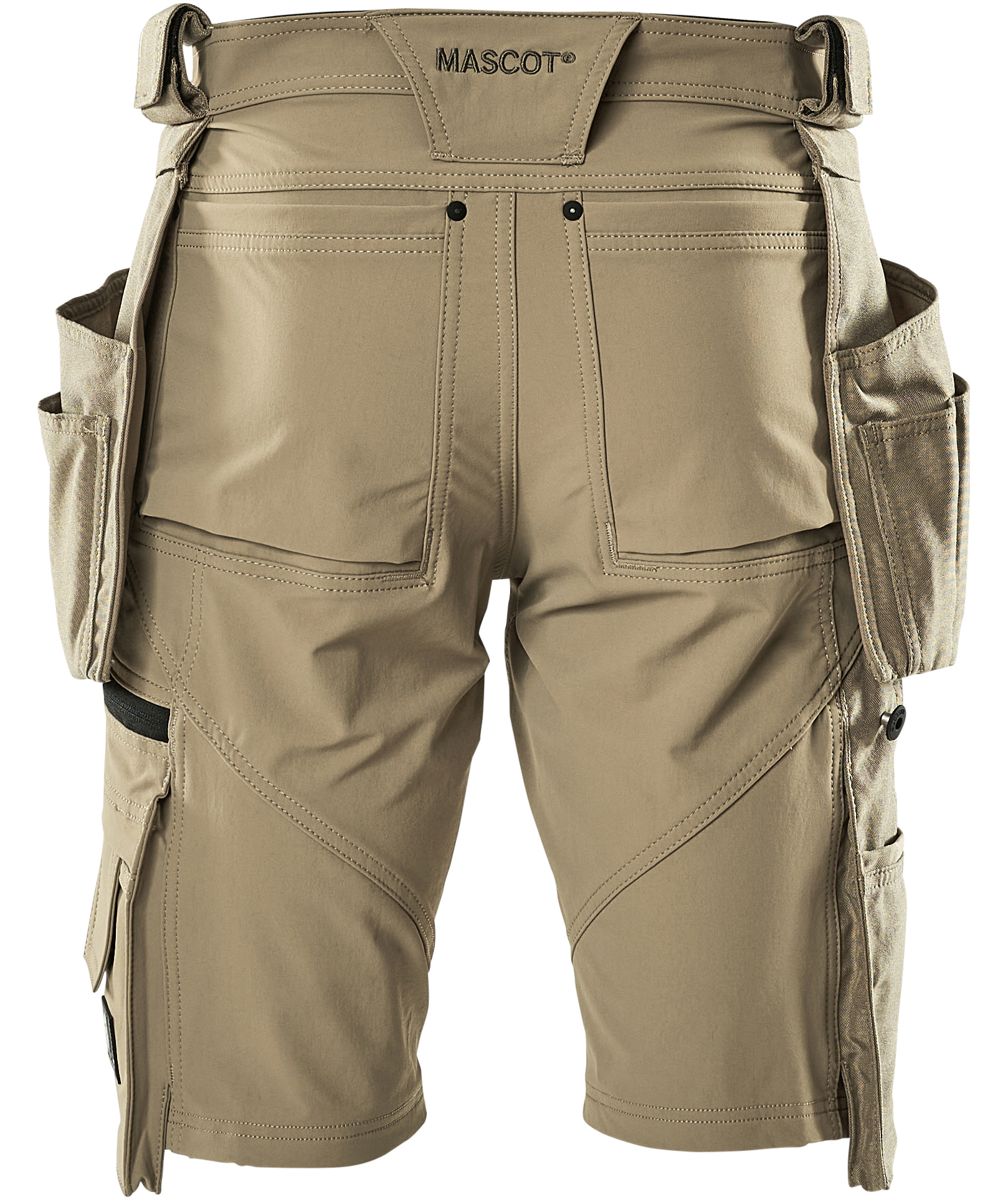 Mascot Advanced craftsman shorts full stretch, Light Khaki