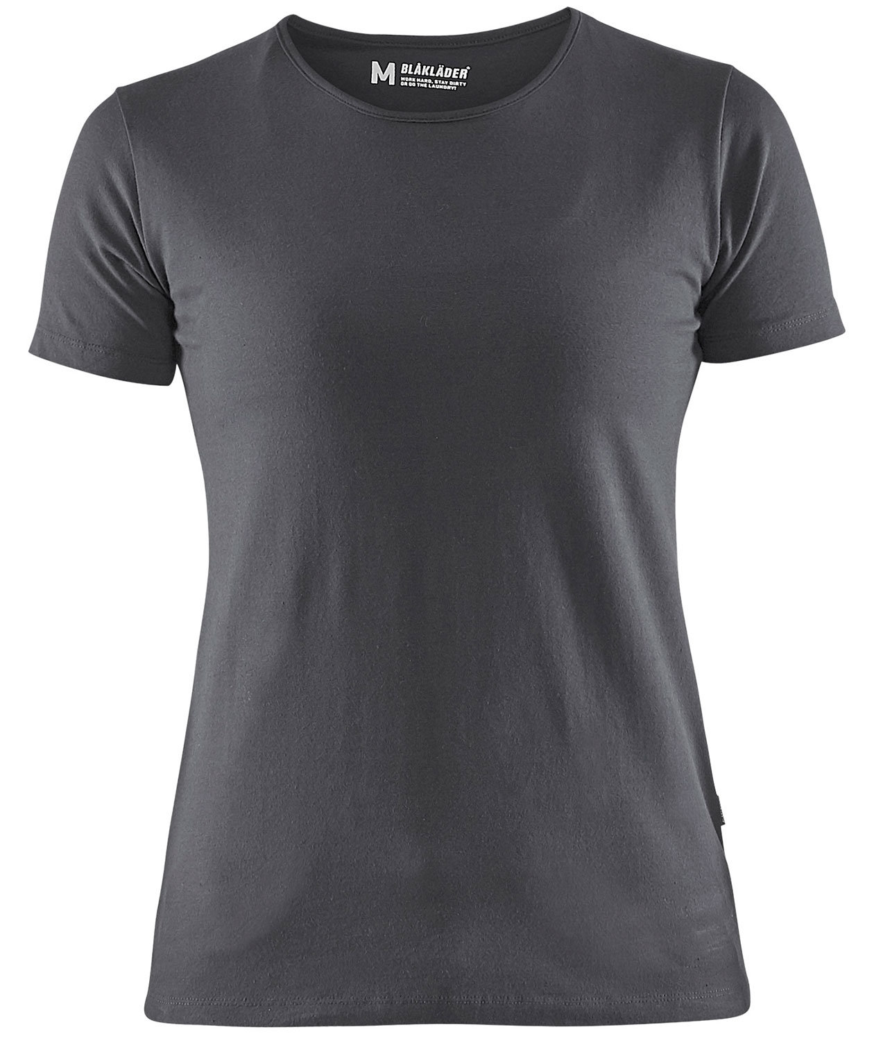 Bl&aring;kl&auml;der dame T-shirt, M&oslash;rk Gr&aring;, large image number 0