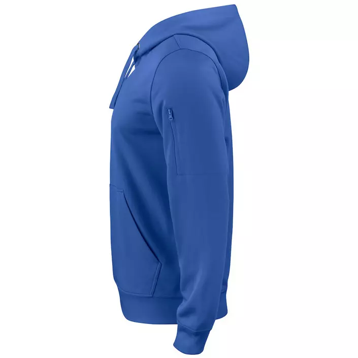 Clique Basic Active  hoodie, Kungsblå, large image number 4