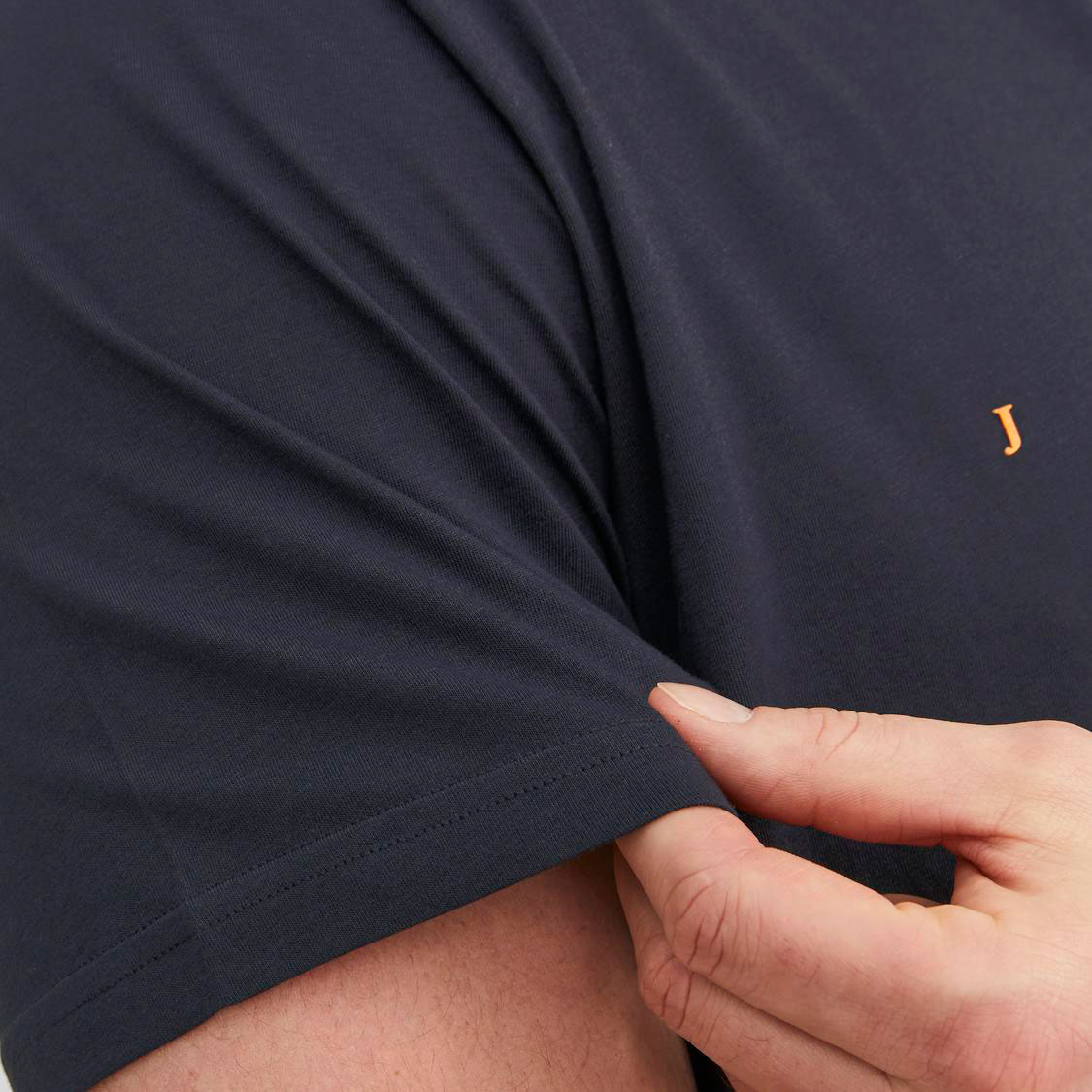 Jack & Jones Plus JJESTAR T-shirt, Dark navy, large image number 4